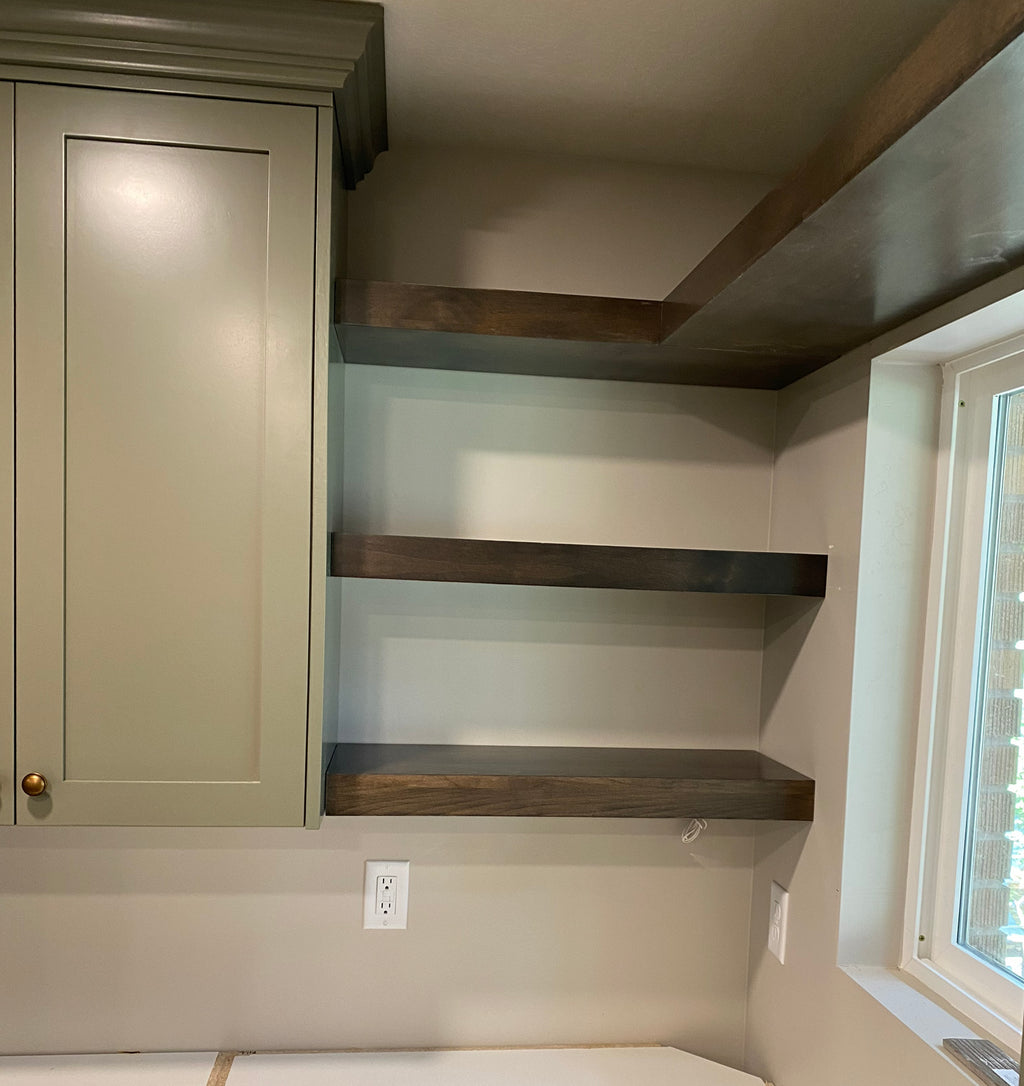 Wood Floating Shelf